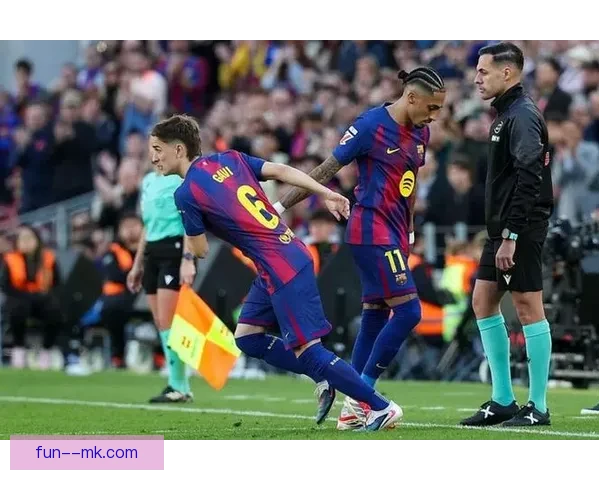 巴塞罗那官方宣布加维获医务室许可可进行有限身体对抗训练